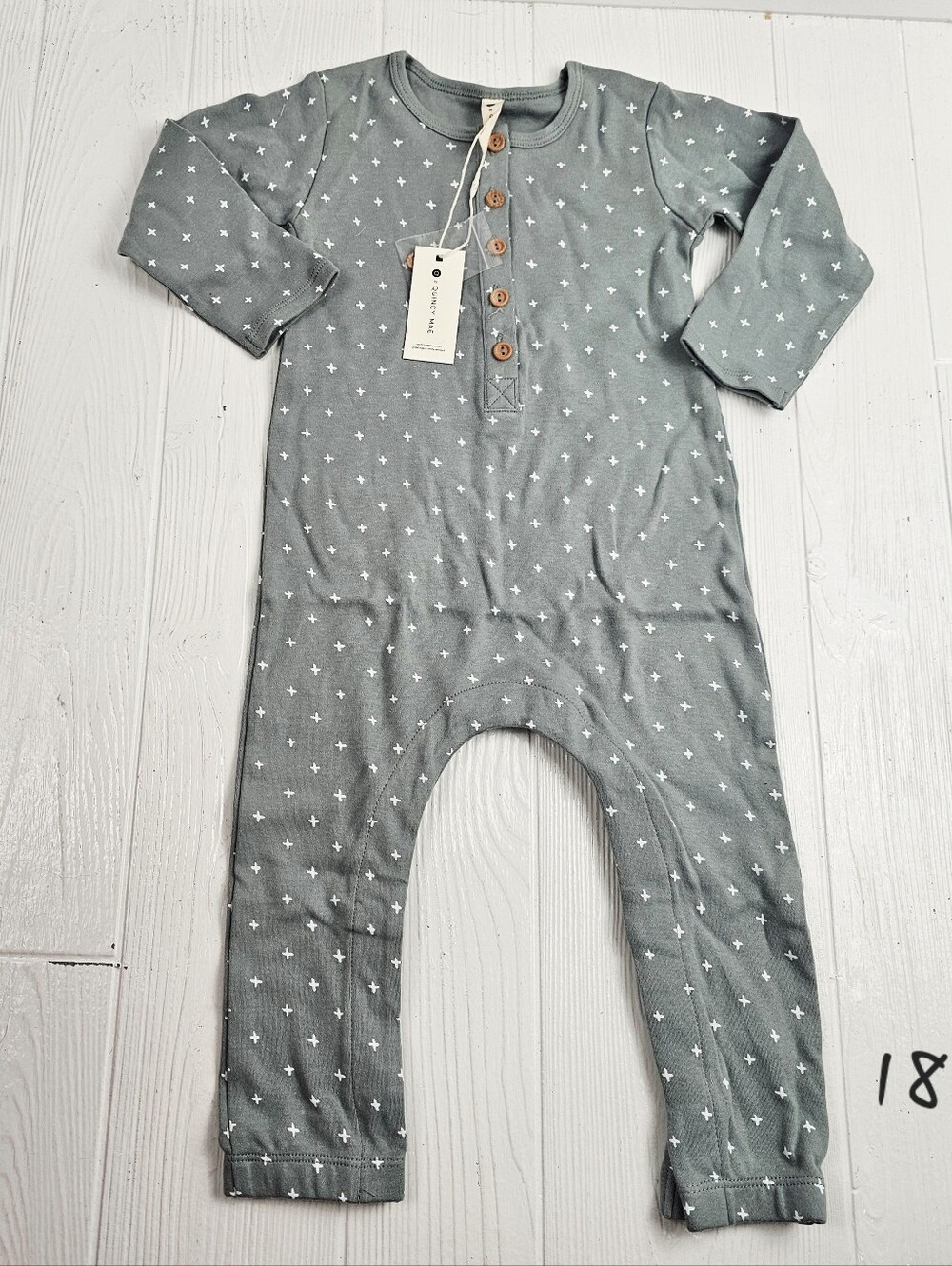 Quincy Mae Organic Romper